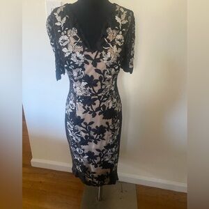 NWOT Monsoon lace overlay dress sizer 6